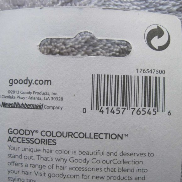 50 Goody Brunette Blonde Ouchless No Metal Elastics Small Mini Shiny Hair Bands - Picture 4 of 10